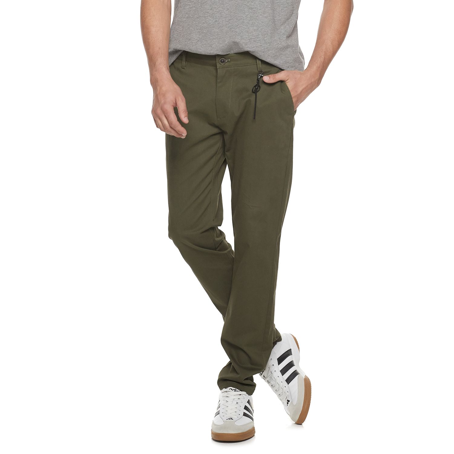 olive skinny chinos mens