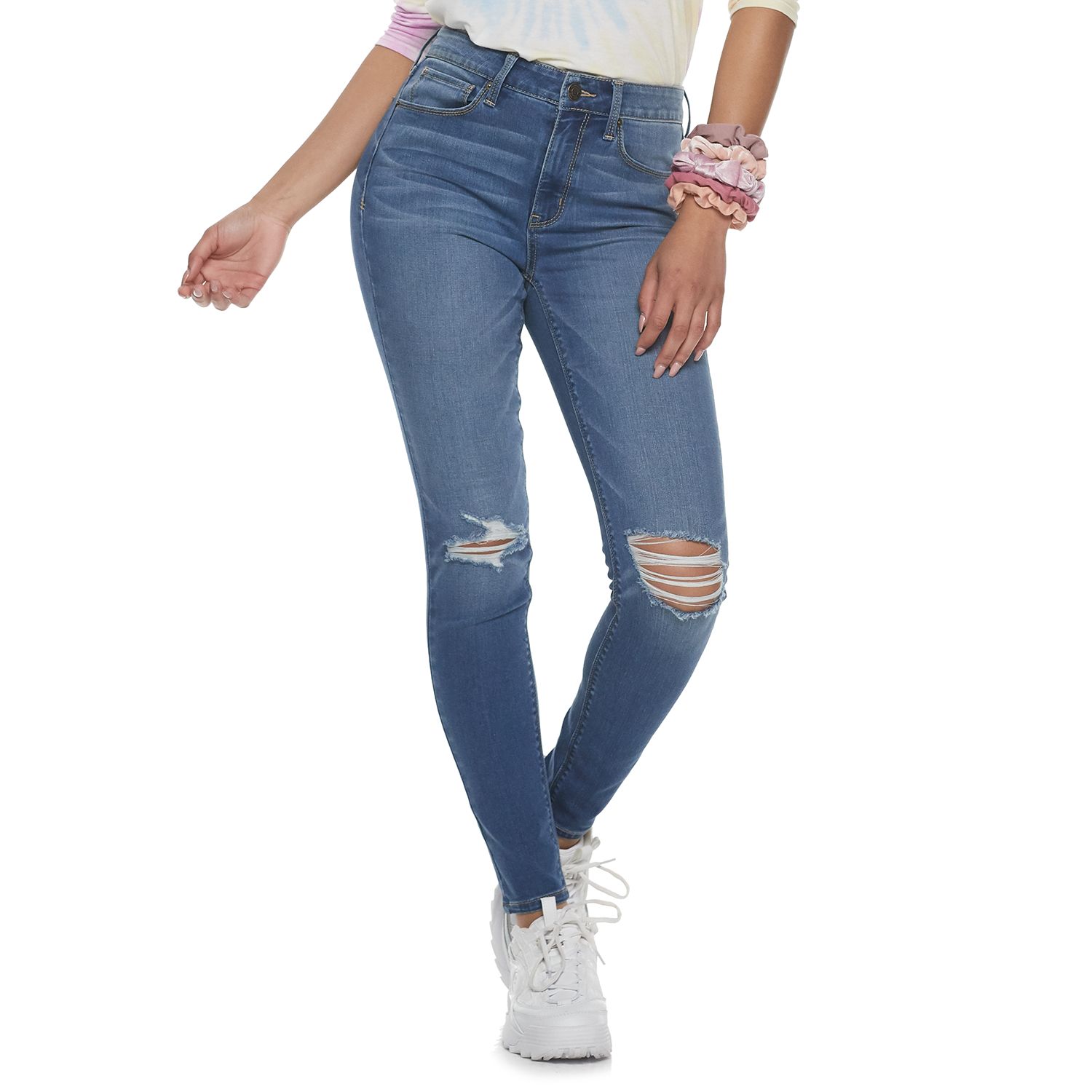 mudd high rise ankle jegging