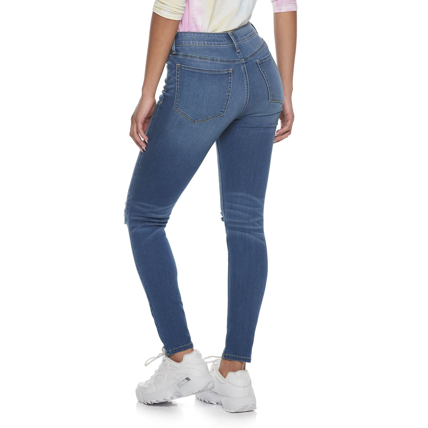 kohls high waisted jeans juniors