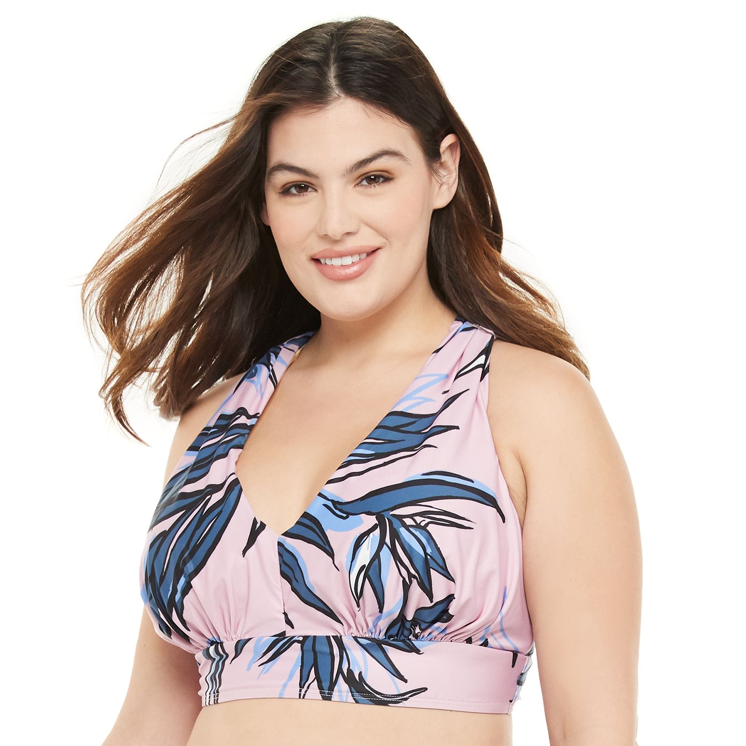 kohls plus size bathing suits