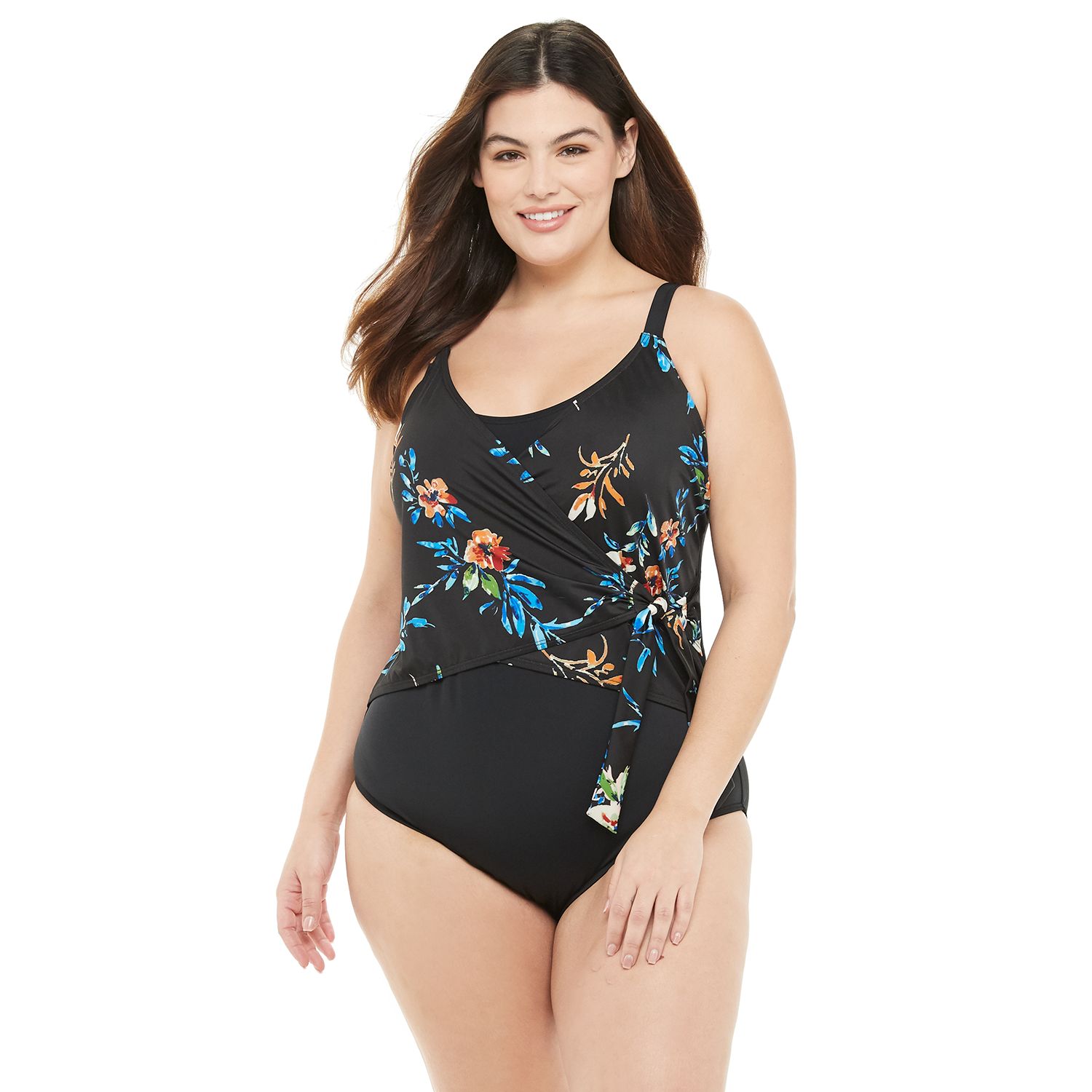 kohls plus size swimsuits