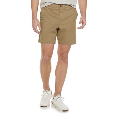 Men s Sonoma Goods For Life 7 in. Flat Front Chino Shorts