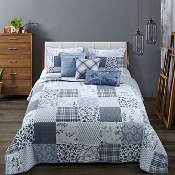 Donna Sharp Silver Branch Quilt or Sham