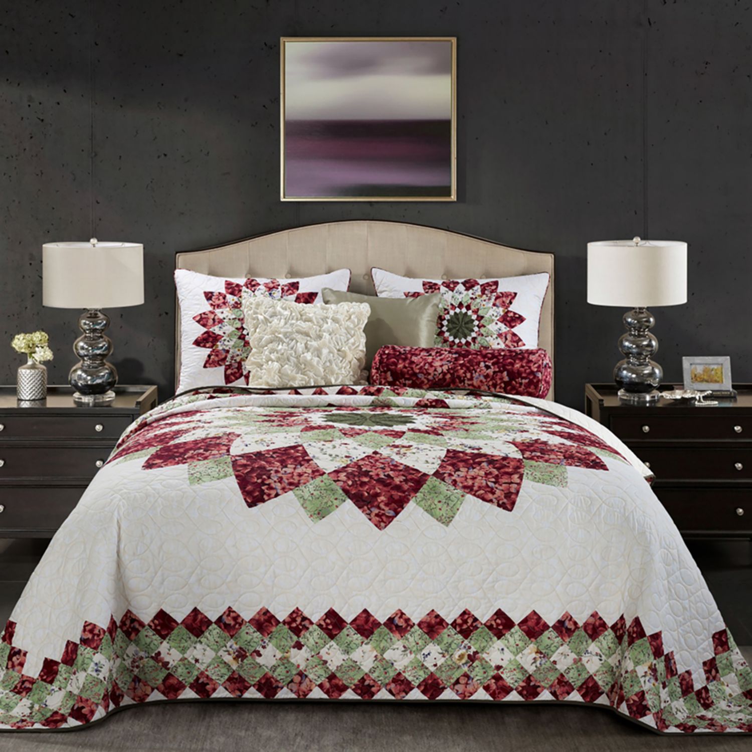 Image for Donna Sharp Springfield Dahlia Quilt or Sham at Kohl's.