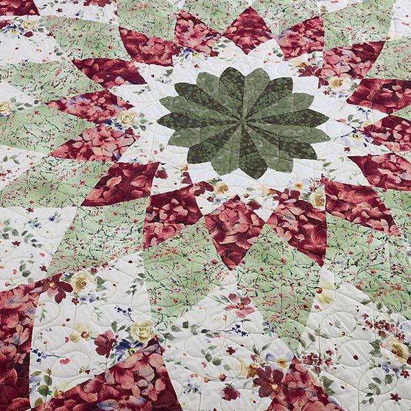 Donna Sharp Springfield Dahlia Quilt or Sham