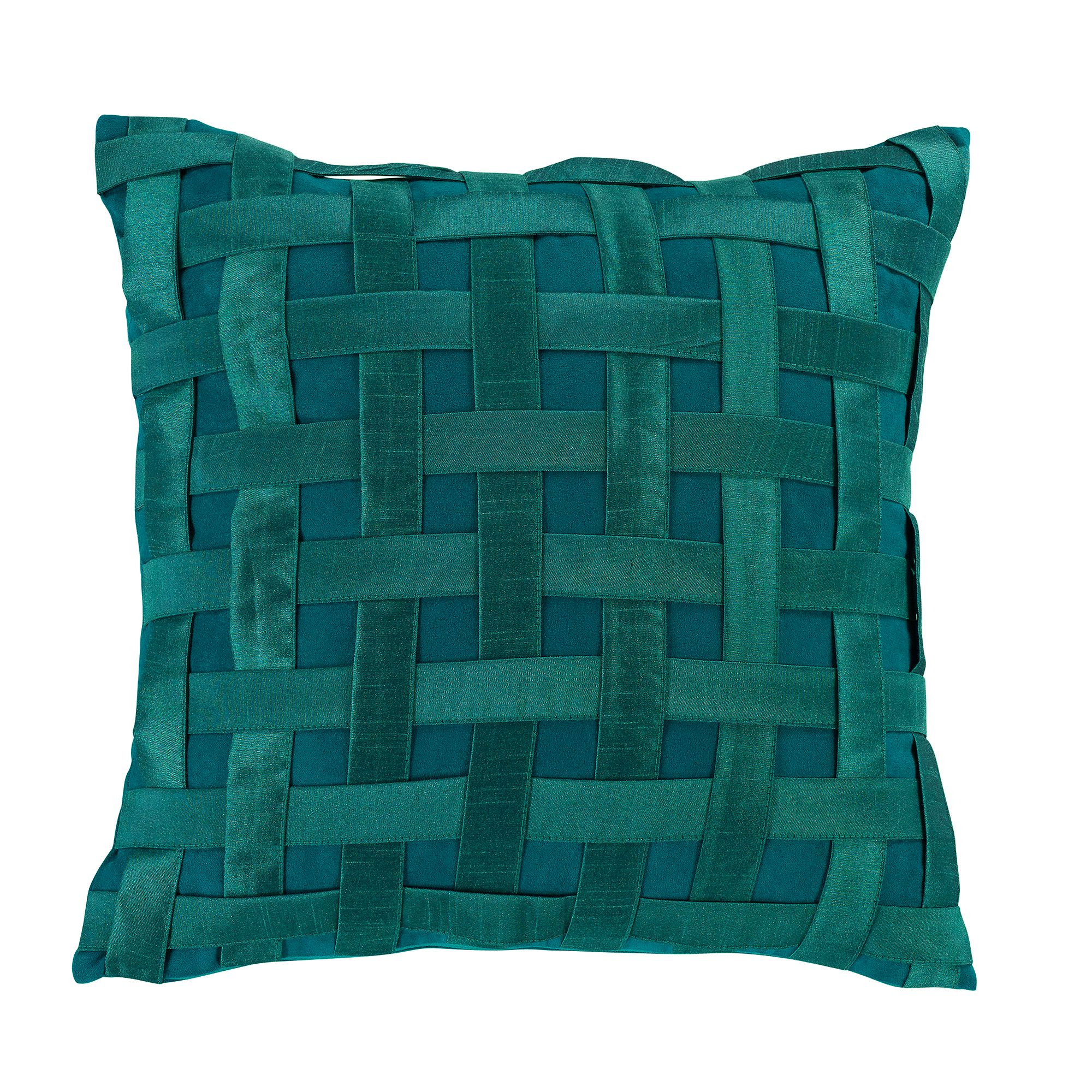 Donna Sharp Dizzy Aqua Decorative Pillow, Green