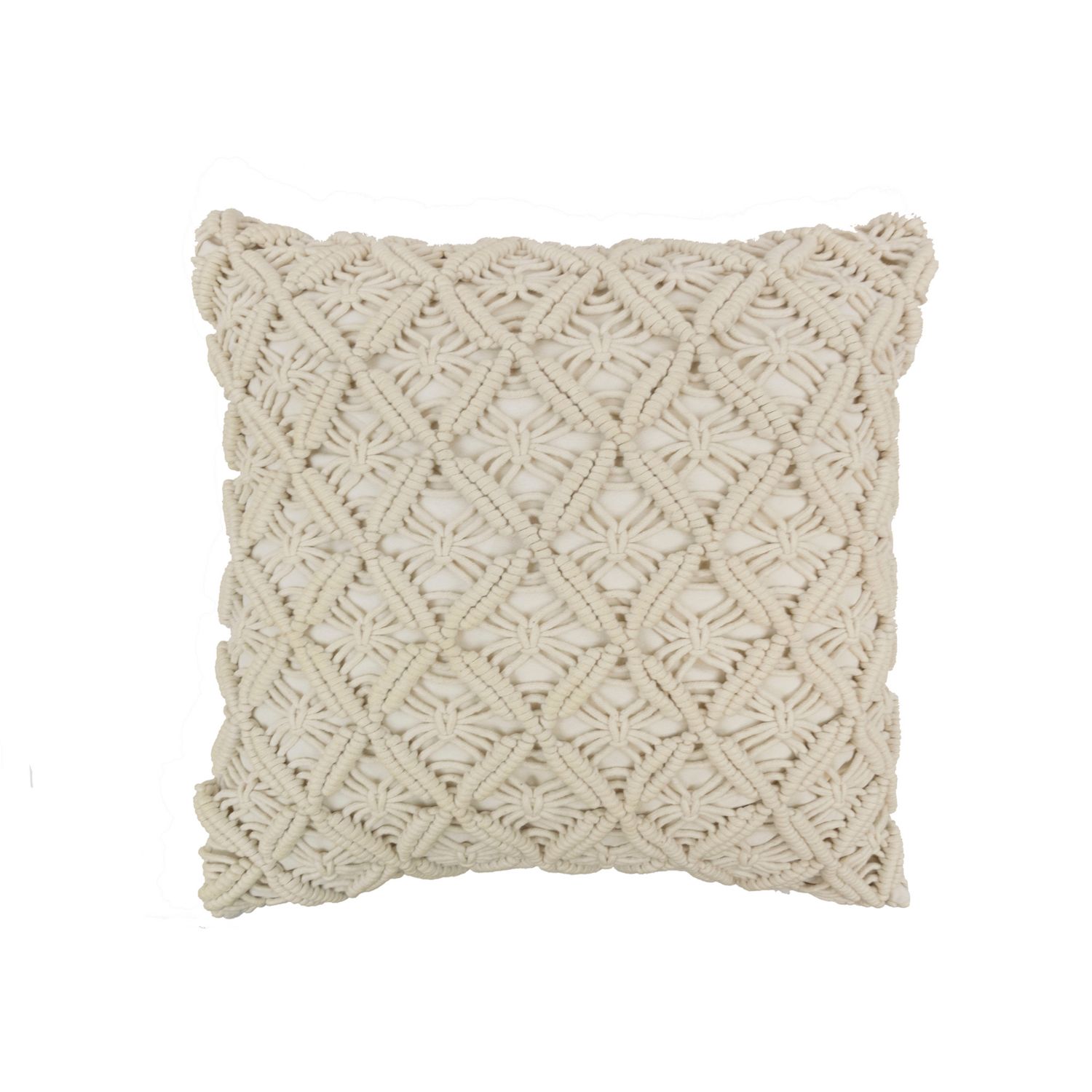 Image for Donna Sharp Mountain Lodge Crochet Decorative Pillow at Kohl's.