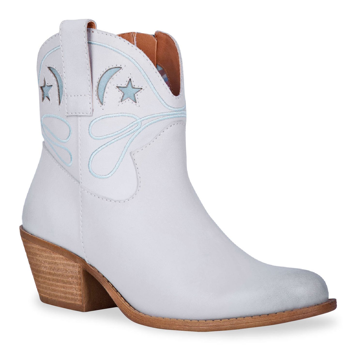 kohls white booties