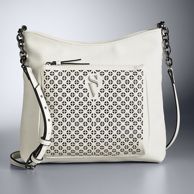 Simply Vera Vera Wang Signature Mini Crossbody Bag, Light Grey - Yahoo  Shopping