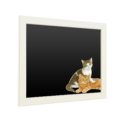 Trademark Fine Art 'Two Friends' Chalkboard Wall Decor