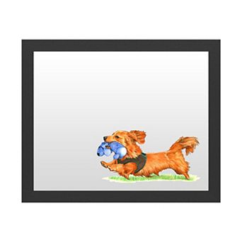 Trademark Fine Art Wendy Edelson Dachshund Dog Marker Board