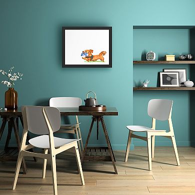 Trademark Fine Art Wendy Edelson Dachshund Dog Marker Board