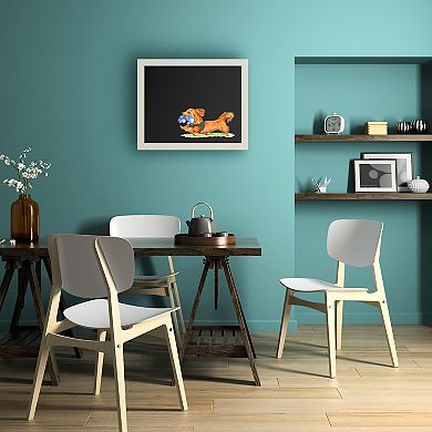 Trademark Fine Art Wendy Edelson Dachshund Dog Chalkboard