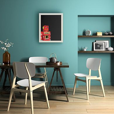 Trademark Fine Art Ron Magnes Vintage Red Robot Chalkboard