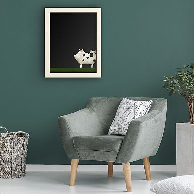 Trademark Fine Art 'Le Pig 1' Chalkboard Wall Decor