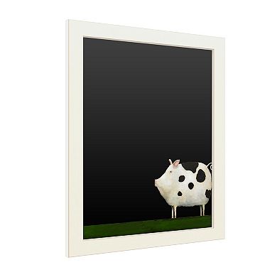 Trademark Fine Art 'Le Pig 1' Chalkboard Wall Decor