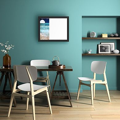 Trademark Fine Art 'Beach Moonrise I' Dry Erase Board Wall Decor