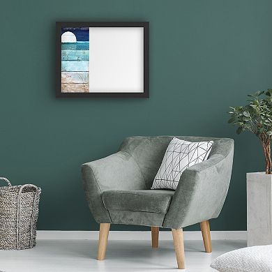 Trademark Fine Art 'Beach Moonrise I' Dry Erase Board Wall Decor