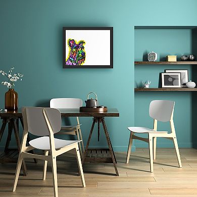 Trademark Fine Art 'My Schnauzer' Dry Erase Board Wall Decor