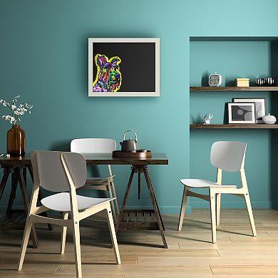 Trademark Fine Art 'My Schnauzer' Chalkboard Wall Decor