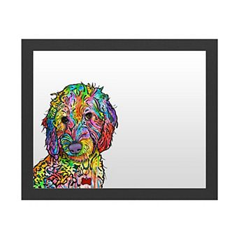 Trademark Fine Art 'Sweet Poodle' Dry Erase Board Wall Decor
