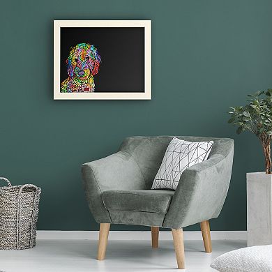 Trademark Fine Art 'Sweet Poodle' Chalkboard Wall Decor