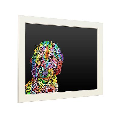 Trademark Fine Art 'Sweet Poodle' Chalkboard Wall Decor
