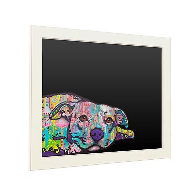 Trademark Fine Art 'Never Break Your Heart' Chalkboard Wall Decor