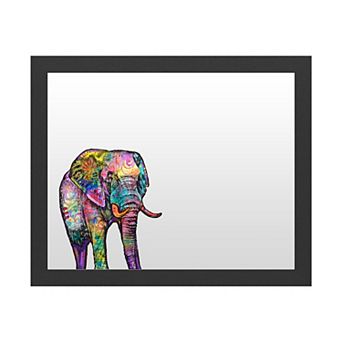 Trademark Fine Art 'Elephant' Dry Erase Board Wall Decor