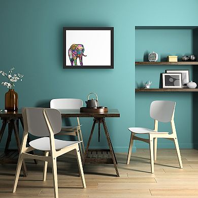 Trademark Fine Art 'Elephant' Dry Erase Board Wall Decor