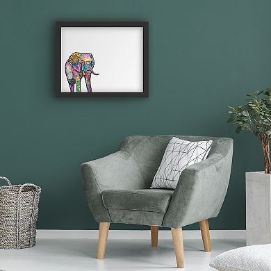 Trademark Fine Art 'Elephant' Dry Erase Board Wall Decor
