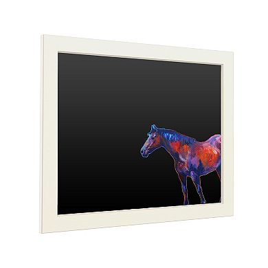 Trademark Fine Art 'Bay Mare I' Chalkboard Wall Decor