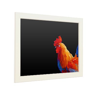 Trademark Fine Art 'Rooster Bob 1' Chalkboard Wall Decor