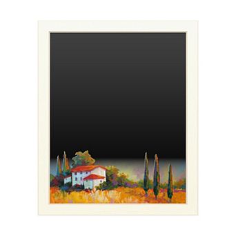 Trademark Fine Art 'Tuscan Sunflowers' Chalkboard Wall Decor