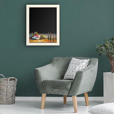 Trademark Fine Art 'Tuscan Sunflowers' Chalkboard Wall Decor