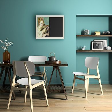 Trademark Fine Art 'Woman With a Cat 1875' Chalkboard Wall Decor