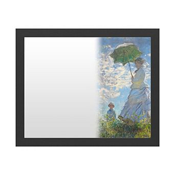 Trademark Fine Art 'Woman With a Parasol 1875' Dry Erase Board Wall Decor