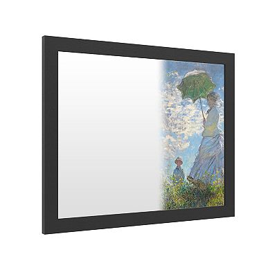 Trademark Fine Art 'Woman With a Parasol 1875' Dry Erase Board Wall Decor