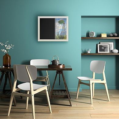 Trademark Fine Art 'Woman With a Parasol 1875' Chalkboard Wall Decor