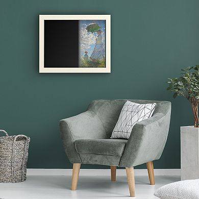 Trademark Fine Art 'Woman With a Parasol 1875' Chalkboard Wall Decor