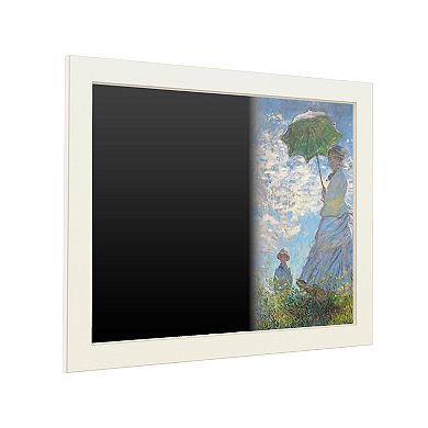 Trademark Fine Art 'Woman With a Parasol 1875' Chalkboard Wall Decor