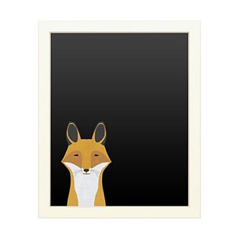 Trademark Fine Art 'Foxy' Chalkboard Wall Decor