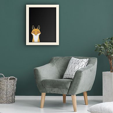 Trademark Fine Art 'Foxy' Chalkboard Wall Decor