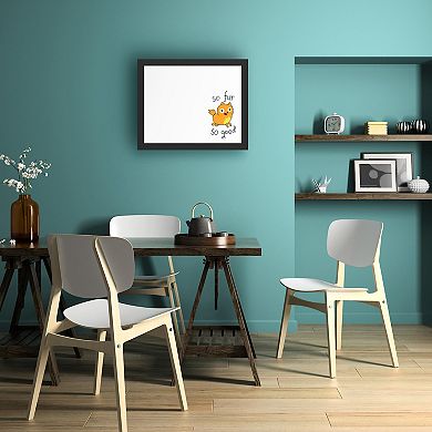 Trademark Fine Art 'So Fur So Good' Dry Erase Board Wall Decor