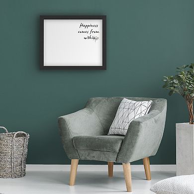 Trademark Fine Art 'Happiness Fabrikken' Dry Erase Board Wall Decor