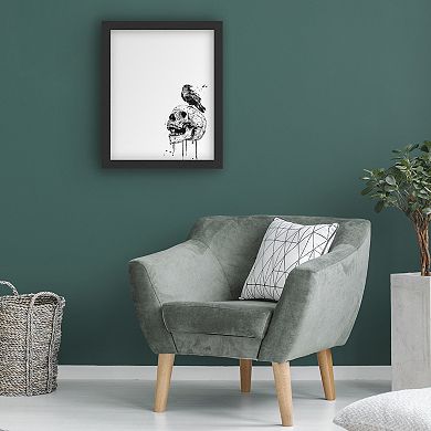 Trademark Fine Art 'New Skull' Dry Erase Board Wall Decor