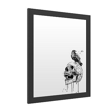 Trademark Fine Art 'New Skull' Dry Erase Board Wall Decor