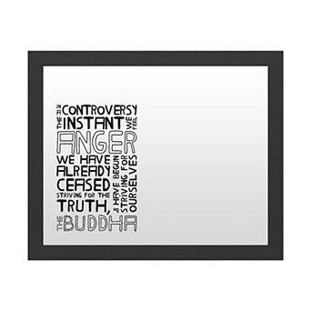 Trademark Fine Art 'Anger in Controversy II' Dry Erase Board Wall Decor