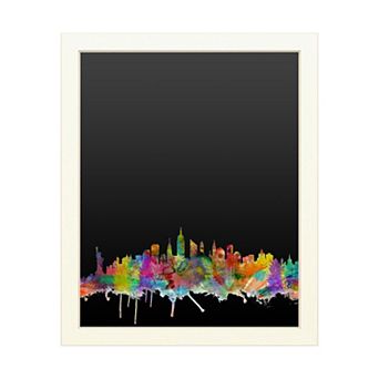 Trademark Fine Art 'New York City Skyline' Chalkboard Wall Decor