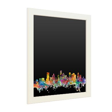 Trademark Fine Art 'Houston Texas Skyline' Chalkboard Wall Decor